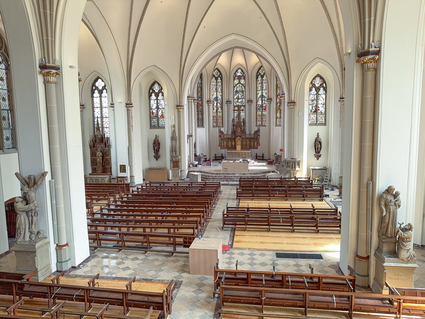 Stand der Renovierung am 19.06.2025